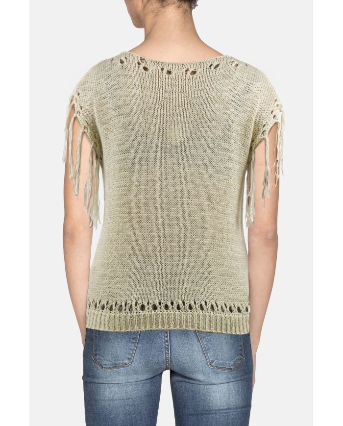 Maglia con le frange