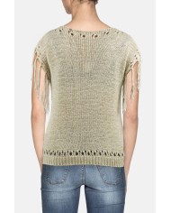 Maglia con le frange