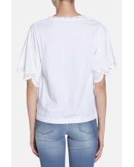 T-SHIRT GIROCOLLO IN JERSEY