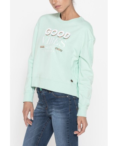 FELPA GIROCOLLO MORBIDA  IN TESSUTO FELPATO