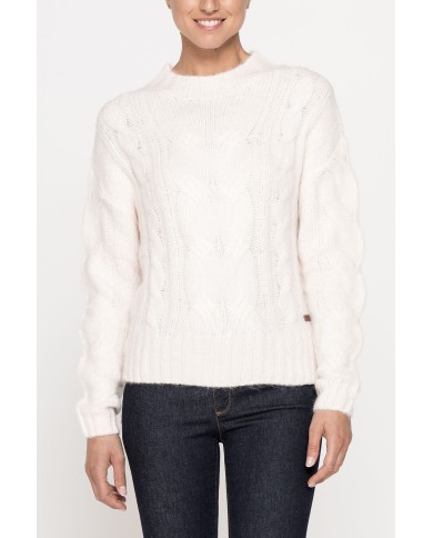 MAGLIA GIROCOLLO IN MISTO LANA