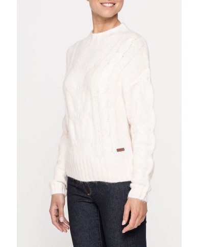 MAGLIA GIROCOLLO IN MISTO LANA