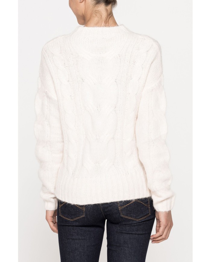 MAGLIA GIROCOLLO IN MISTO LANA