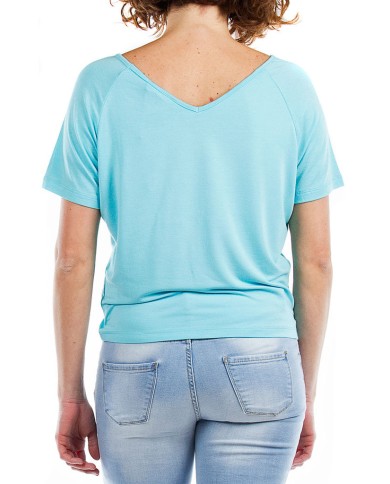 T SHIRT IN VISCOSA STRETCH