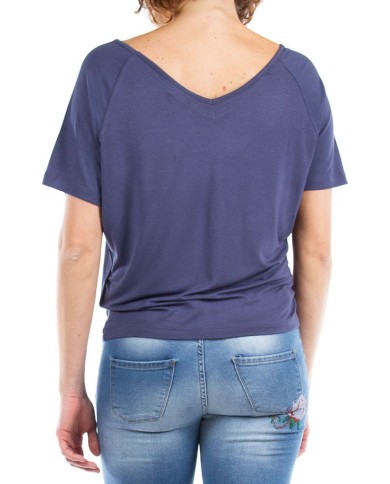 T SHIRT IN VISCOSA STRETCH