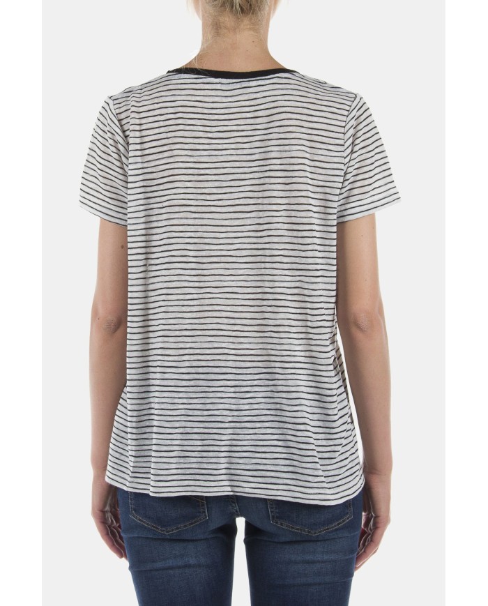 MAGLIA MORBIDA IN MIX VISCOSA MANICA CORTA