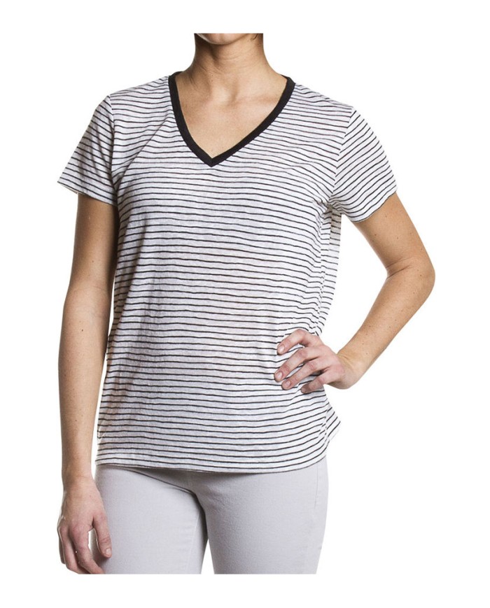 MAGLIA MORBIDA IN MIX VISCOSA MANICA CORTA