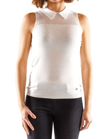 CANOTTA IN MAGLIA MISTO VISCOSA