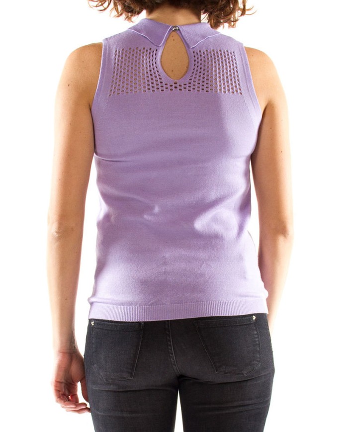 CANOTTA IN MAGLIA MISTO VISCOSA