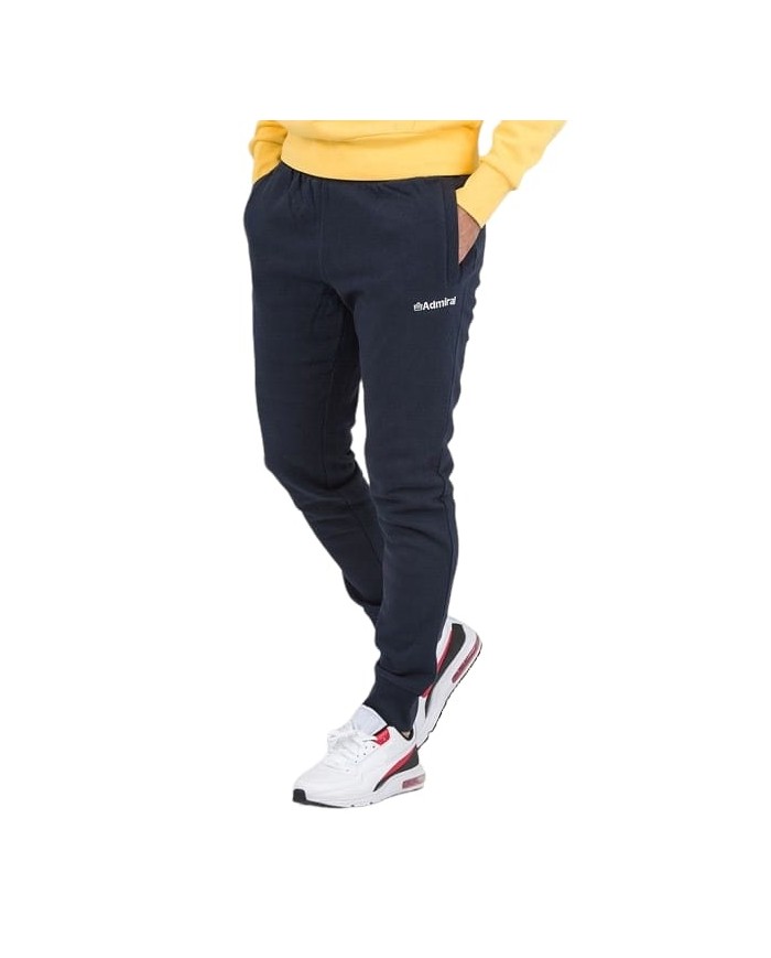 Pantalone da Uomo Admiral A2AD2652AW003 Polsino Basic Navy Felpato