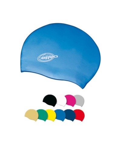 Cuffia in Silicone Effea Senior Piscina Nuoto Colori Assortiti