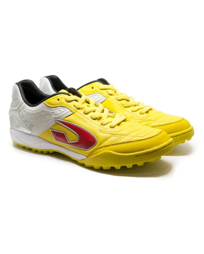 Scarpe da Calcetto Gems Viper Fx Turf 002TF19 Giallo Fluo  Bianco