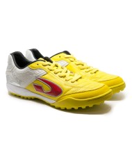 Scarpe da Calcetto Gems Viper Fx Turf 002TF19 Giallo Fluo  Bianco