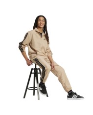 Tuta da Uomo Adidas Sportswear Basic 3-Stripes Woven Microfibra Beige Adulto JX3149
