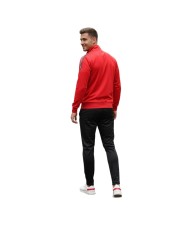Tuta da Adulto Aki in Triacetato Full Zip Rosso Nero AKUAI25510