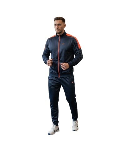 Tuta da Adulto Aki in Triacetato Full Zip Blu Arancio AKUAI25513