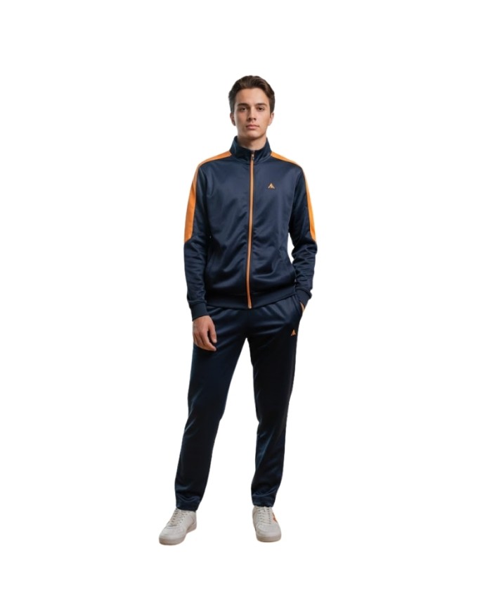 Tuta da Adulto Aki in Triacetato Full Zip Blu Giallo AKUAI25513DBYF