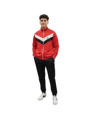 Tuta da Adulto Aki in Triacetato Full Zip Blu Bianco AKUAI25510DB