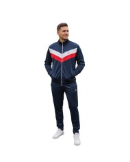 Tuta da Adulto Aki in Triacetato Full Zip Blu AKUAI25511DB