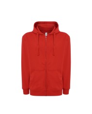 Felpa Full Zip con Cappuccio Adulto Phil Miller Grigia PLPHM010