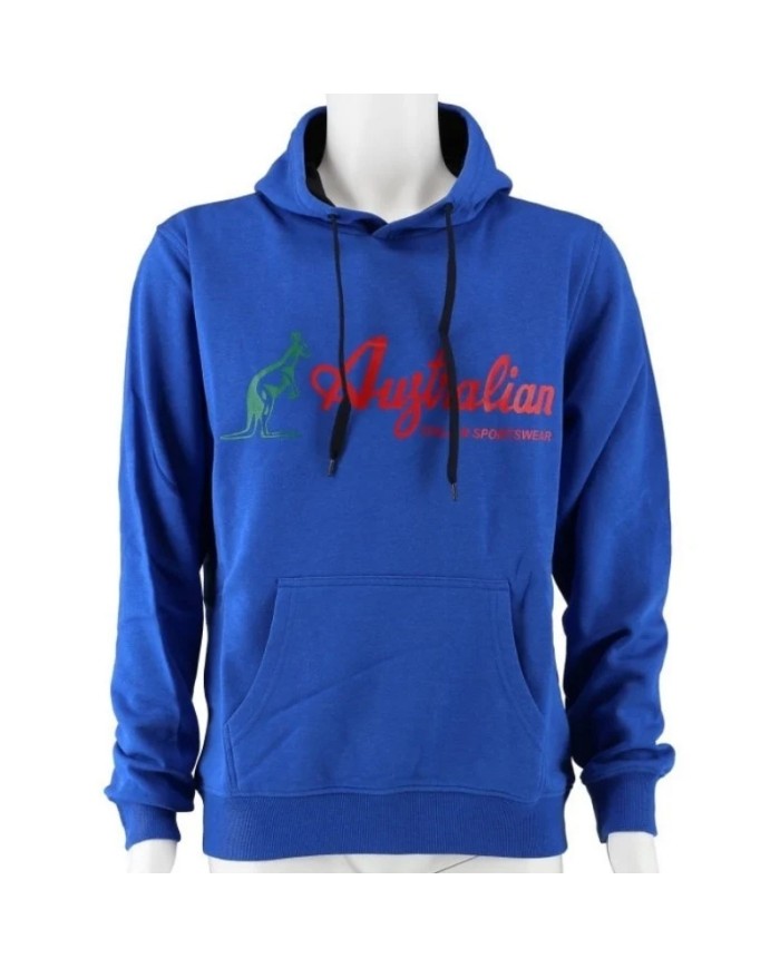 Felpa con Cappuccio Adulto Australian Blu E9088634