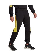 Pantalone da Uomo Adidas Badge of Sports Cotone Garzato Nero HU1517