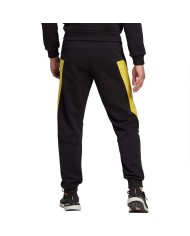 Pantalone da Uomo Adidas Badge of Sports Cotone Garzato Nero HU1517