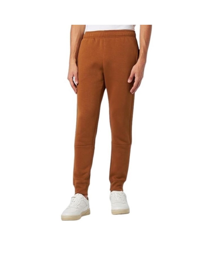 Pantalone da Uomo Champion Jogger Felpato con Tape Marrone 219096MS531