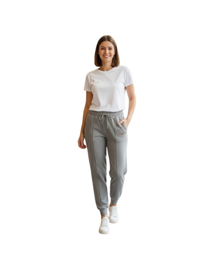 Pantalone da Donna Special Sport con Polsino Grigio