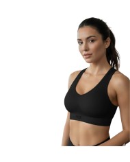 Top da Donna Special Sport Nero Fitness Running Sport