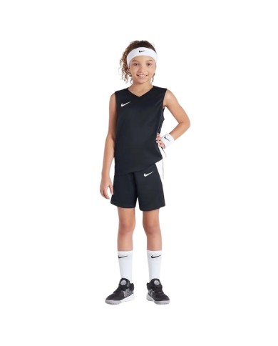 Pantaloncino da Basket da Bambino Nike Team Nero NT0202-010