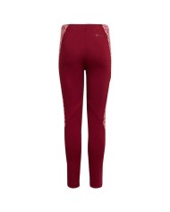 Leggings da Bambina Adidas Sea Tight Cotone Granata Ragazza HC3041
