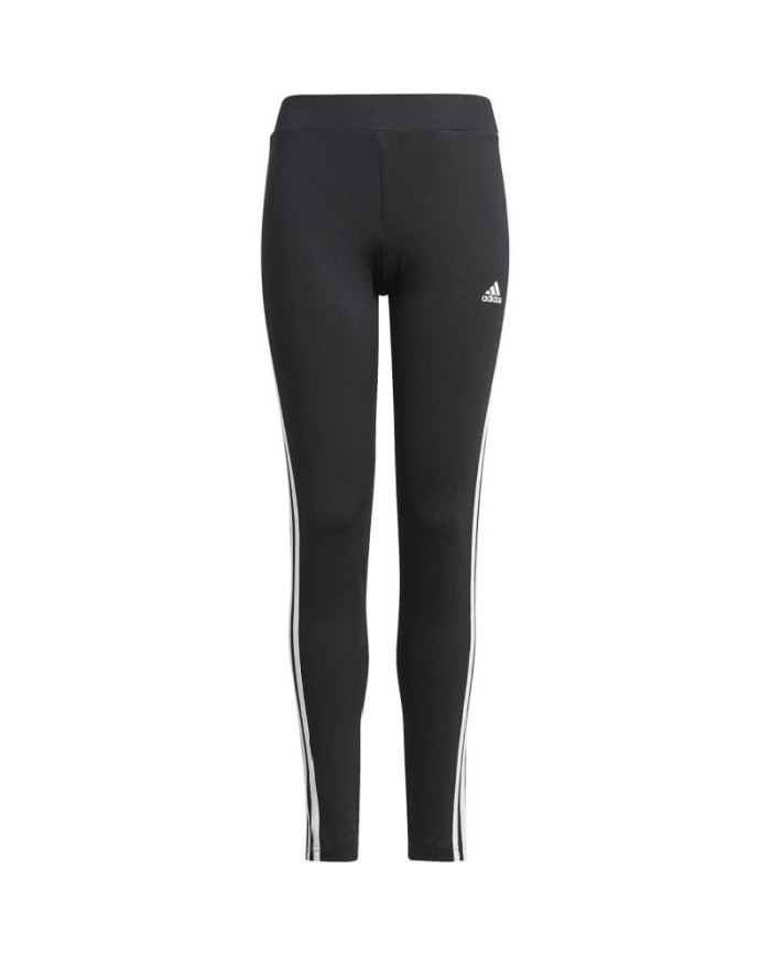 Leggings da Bambina Adidas Essential 3-Stripes Nero