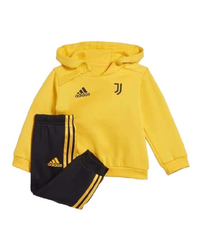 Tuta da Bambino Juventus Official 23/24 Giallo Nero Adidas HZ4969