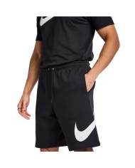 Bermuda Uomo Nike Sportswear Club HBR Cotone Nero BV2721-010