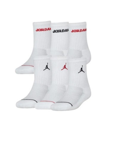 Calzini Jordan Crew Legend 6 pack Bianco BJ0343001