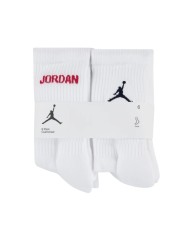 Calzini Jordan Crew Legend 6 pack Bianco BJ0343001