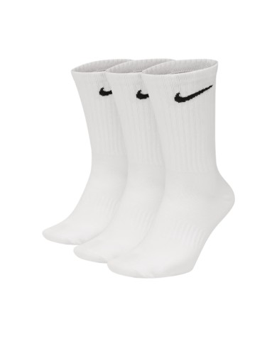 Calze Nike Cushioned Crew 3 Paia Bianche SX7676100