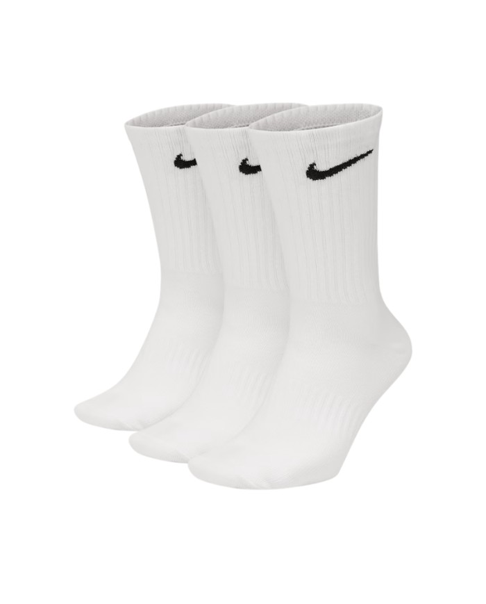 Calze Nike Cushioned Crew 3 Paia Bianche SX7676100