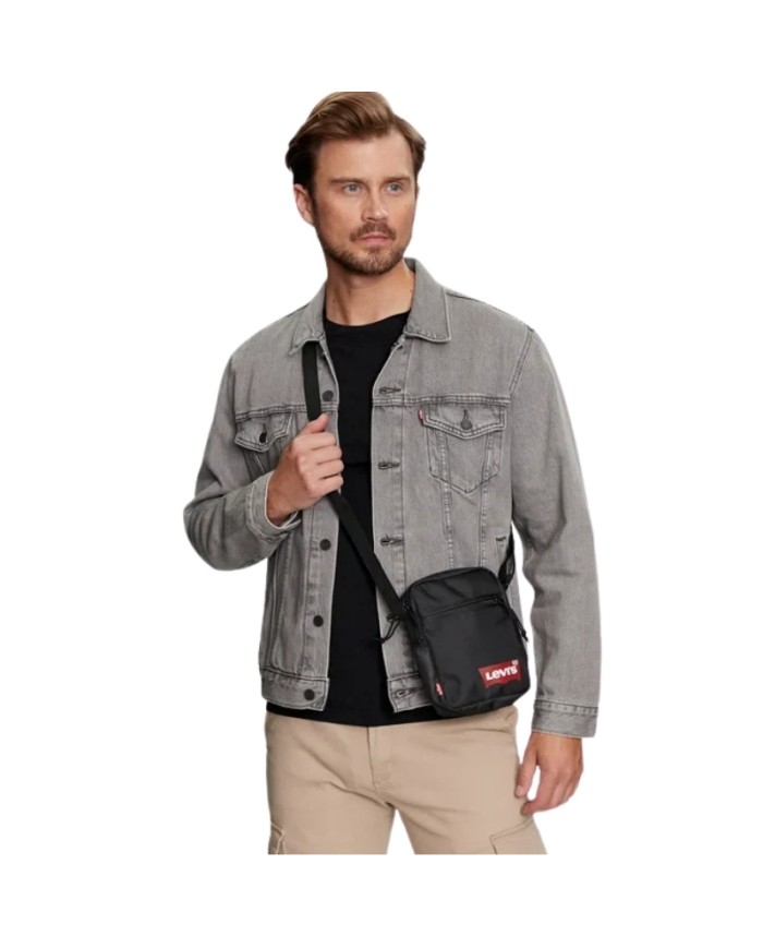 Borsello a Tracolla Levi's Mini Cross Body Solid Nero 380050125