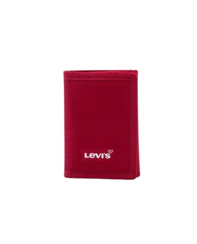 Portafoglio a Strappo Levi's Trifold Rosso 38094-0039