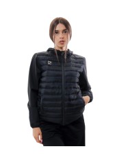 Giubbotto SUPERIOR Givova G027 Full Zip con Cappuccio Nero Unisex G0270010