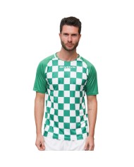Maglia da Calcio Givova Dama MAC33 Padel Tennis Verde Bianco MAC331303