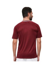 Maglia da Calcio Givova Dama MAC33 Padel Tennis Granata Bianco MAC330803