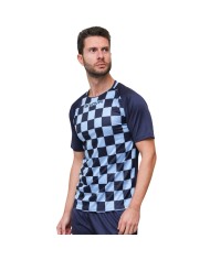Maglia da Calcio Givova Dama MAC33 Padel Tennis Celeste Navy MAC330552