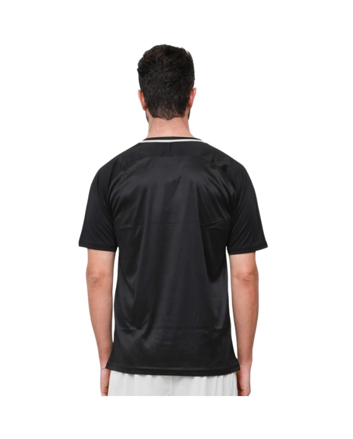 Maglia da Calcio Givova Dama MAC33 Padel Tennis Bianco Nero MAC330310