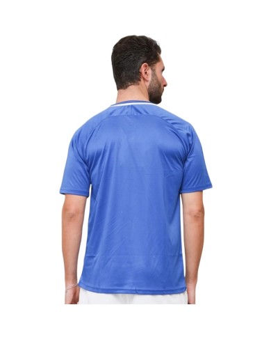 Maglia da Calcio Givova Dama MAC33 Padel Tennis Bianco Azzurro MAC330302