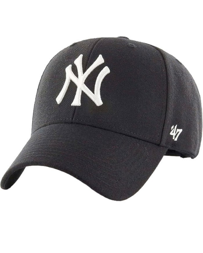 Cappello con Visiera '47 NY Yankees MVP Snapback Nero BMVPSP17WBPBK