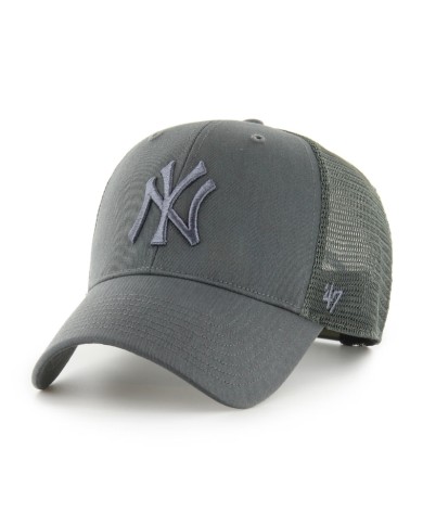 Cappello con Visiera '47 NY Yankees Tonal Branson Grigio BBRANS17CTPCCC