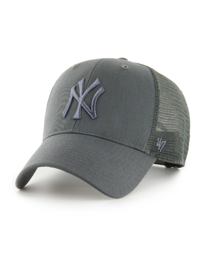 Cappello con Visiera '47 NY Yankees Tonal Branson Grigio BBRANS17CTPCCC